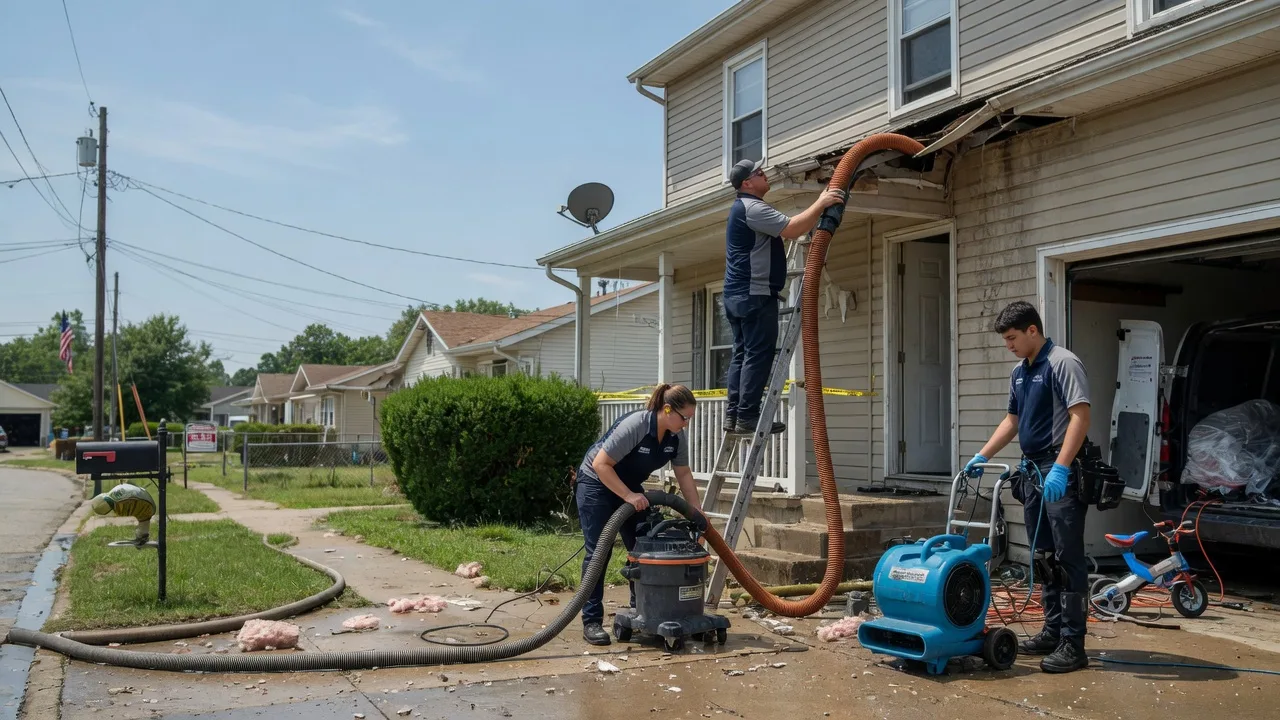Water Damage Restoration in Charmco, WV near me